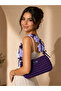 Aurelia Bloom Handmade Knitted Flower Charm Detailed Women's Shoulder Bag - 2
