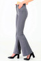 Cios Gray Lycra High Waist Spanish Jean Pants