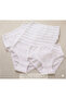 286 Women's 12-Pack Plus Size Lace 100% Cotton Jacquard Slip Panties (Xl-4Xl)