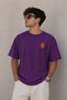 Minimal Emoji Sign Printed Unisex Oversize T-Shirt – Cotton Crew Neck Casual T-Shirt