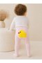 Minimiss Baby Girl Banana Socks – Cute Animal Patterned 2-Piece Combination - 2