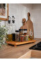 1. Quality Solid Wood Stand – Kitchen Organizer, Cheese Serving Plate, Decorative Wooden Tray - 3