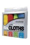 Colorful High Quality Microfiber Cloth Set 30 cm X 30 cm Assorted 4 Pieces - 2