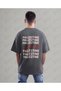 Palestine Design Oversize Unisex T-Shirt with Kefiye Pattern Streetwear Print - 3