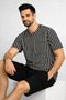 Striped Pocketed Men's T-Shirt
