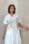قميص مطرز - أصفر Dsn2 |   VMD2889