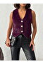 Plush Vest- Mürdüm |   Vmf1968 - 4