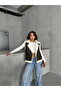 Suede Collared Fur Vest - Dark Khaki |   Vmf1532 - Dark Khaki - 2