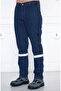 Stretch Fabric Denim Work Pants - 2