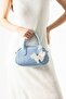 Women's Cat Figure Charm Hand Shoulder Bag - 5