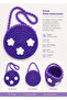 Girl's Colorful Hand-Knitted Shoulder Bag 100% Cotton 2-9 Years Old I Special Day Shoulder Bag - 8