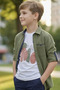 Boy's Shirt T-Shirt 2-Piece Set 6-10 Years Old Casual Stylish Comfortable Combination - 3