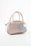 Women's Cat Figure Charm Hand Shoulder Bag - 6