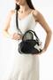 Women's Cat Figure Charm Hand Shoulder Bag - 9