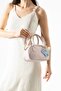 Women's Cat Figure Charm Hand Shoulder Bag - 7