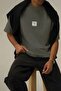Men's Oversize Casual T-Shirt Crew Neck Free Life Khaki - 2