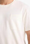 Ultra Soft 100% Cotton Regular Fit Short Sleeve T-Shirt G1286Ax26Sp - 4