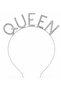 Queen Stone Crown Silver – Bachelorette & Birthday Party Crown - 5