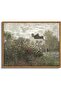 Beautiful Canvas Digital Print Wall Painting, Custom Frame Art 30x40cm