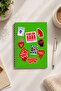 17-Piece Sticker Set Red Aesthetic Collage Modern Art Laptop Phone Sticker - 7