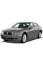Bmw 7 E65-Extrim-Short(2002-2009)Compatible Colorful Edge-Silicone Heel Pad Velur Carpet Mat - 8