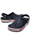Bayaband Clog Unisex Navy Blue-Red Slippers 205089-4Cc - 2