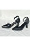 Thin Short Heel Sayah Ankle Strap Women's Shoes for Daily Use - 2