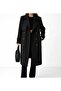 Women's Belted and Buttoned Lined Sports High Quality Trench Coat - 4