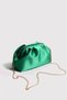 Green Women's Satin Clutch Evening Dress Bag - 4