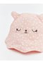 Lcw Baby Pink Animal Figured Baby Girl Bucket Hat - 4