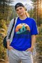 Premium Adventure2 Printed Hunter Theme Unisex Oversize Women's T-Shirt Men's T-Shirt Cotton Oversize T-Shirt - 3