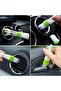 Mini Air Vent Duster Brush Set 3pcs Car AC Cleaner for Keyboard Window Blinds Dust Tool - 2