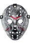 Jason mask hannibal mask metal silver color 20x25 cm