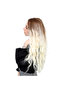 Su Daası Long Non-Permeable Fiber Sen Wig / Auburn / Platinum Ombre - 3