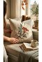 Punch Embroidery Cushion Cover (2-Pack) 40 cm X 40 cm