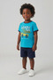 Cotton Crew Neck Printed Boys' T-Shirt - 2