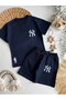 Nba Printed T-Shirt and Shorts Summer Boys' Set - 2