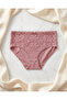 Plus Size Women's Lace Panties with Elastic Waistband - 4