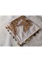 Brand Handcrafted Needle Embroidered Writing 100% Cotton Muslin – 4 Sides Embroidered Elegant Headscarf 100X100 cm - 6