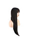 Straight Percemed Long Fiber Sen Wig / Brown - 2