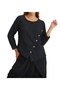 Muslin Button-Detail Bluz