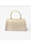 Women's Quilted Luxury Textured Mini Hand and Shoulder Bag - 4