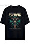Gothic Zodiac Design Series Taurus (Taurus Sign) Printed Cotton Unisex T-Shirt