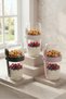 Set of 3 Snack Food Yogurt Muesli Granola Diet Containers with Forks and Spoons - Food Storage Container