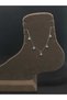 Steel Anklet with Zircon Stones Design Steel Anklet with Bulk Stones for Summer Fashion Suitable for Daily Wear Dangle Anklet - 4