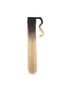 Tied Straight Ponytail / / Honey Foam Ombre and Platinum Shimmer - 3