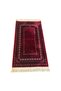 Sadu Heritage Prayer Rug – Traditional Red Islamic Prayer Mat, Soft Lightweight Single Sajjadah for Daily Salah - 4