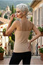 Women's 2-Pack Thin Strap V-Neck Lace Detailed Cotton Flexible Daily Athlete Stylish Basic Underwear Set - 6
