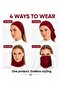 100% Cotton Flexible Soft Outdoor Multi-Purpose Bandana Neck Gaiter - 2