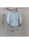 5 Colors Organic Cotton, Hooded Muslin Children's Poncho / Mint Green - 4